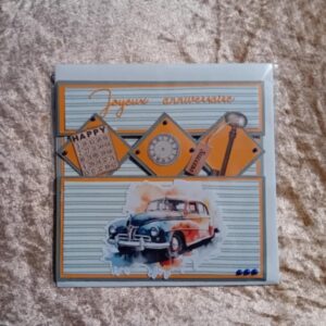 carte d'anniversaire Creanine