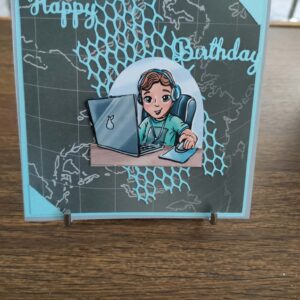 Carte anniversaire – Gamer